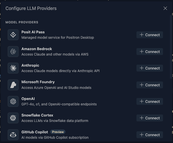 Configure Language Model Providers